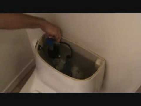 how to repair running toilet