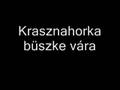 Krasznahorka büszke vára