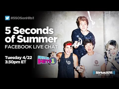 #5SOSonHits1 - 5 Seconds Of Summer Live Chat on SiriusXM Hits 1