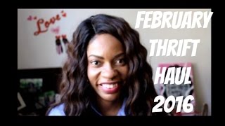 February Thrift Haul