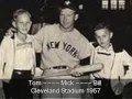 Me & Mickey Mantle My Brother 1957 Cleveland vs Yankees
