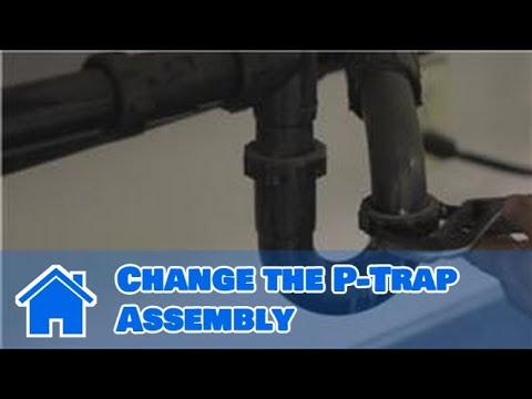 how to make a p trap drain