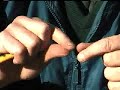 How to tie a clinch knot to your lure How to tie a clinch knot to your lure