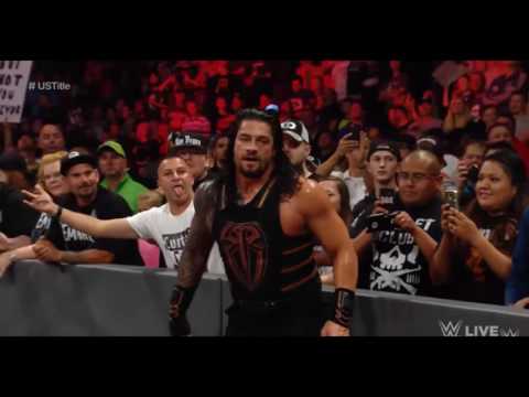 Roman Reigns vs. Rusev - United States Championship Match: Raw, Sept. 26, 2016 HD 1080