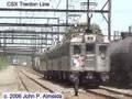 CSX Q417 and SEPTA 362 at Neshaminy Falls July 13 2006