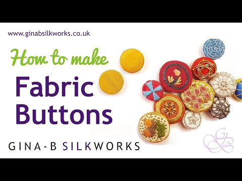 video-linktoworks-How to Make Fabric Buttons at Home without a machine...