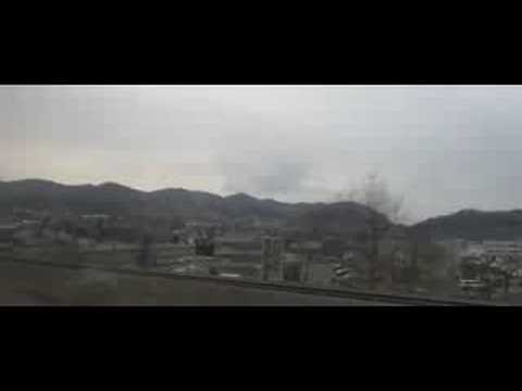 室蘭本線  苫小牧 方面 特急スーパー北斗1號車風景  豊浦 通