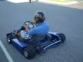 electric go kart  low speed test, Chisholm electronics Frankston