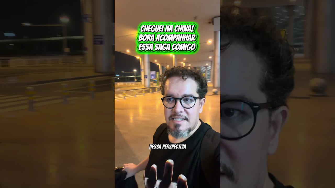 CHEGUEI NA CHINA! 🇨🇳 A minha aventura automotiva está só começando! ✈️