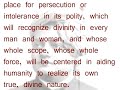 Universal Acceptance of all religions  - POH (Final Part)