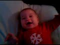 Cute laughing baby