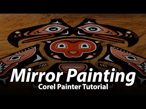 how to draw symmetrical faces