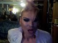part two of me doing makup and performance