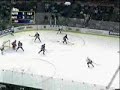 Adrian Aucoin huge shot vs Rangers