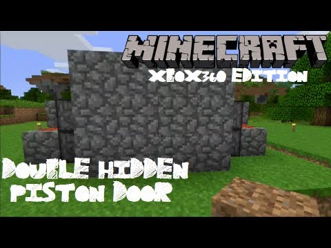 how to make a secret door in minecraft xbox