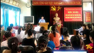 Tuyên truyền, phổ biến pháp luật kinh doanh tại chợ Trung tâm Uông Bí