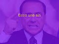 I toni e le condizioni di Berlusconi.