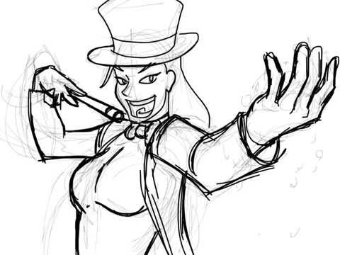 how to draw zatanna