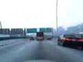 High Speed Chicago Expressway Drive