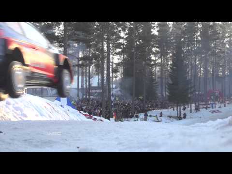 Rally Sweden 2015: Neuville´s 44-metre jump record Rally Sweden 2015: Neuville´s 44-metre jump record