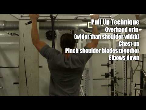 how to perform pull ups