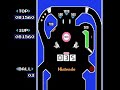 pinball is a 1984 arcade game created by nintendo. the game is designed to simulate a game of pinball. it was ported to the nintendo entertainment system later that year. in 1985 it reached north america as one of 18 launch titles. the nintendo entertainment system version added an alternating two-player mode. it was later re-released as an e-reader card game, and is also playable as an unlockable mini-game in doubutsu no mori for the nintendo 64 and animal crossing on the nintendo gamecube. it is available on the wii's virtual console. player - jk_bulan