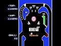pinball is a 1984 arcade game created by nintendo. the game is designed to simulate a game of pinball. it was ported to the nintendo entertainment system later that year. in 1985 it reached north america as one of 18 launch titles. the nintendo entertainment system version added an alternating two-player mode. it was later re-released as an e-reader card game, and is also playable as an unlockable mini-game in doubutsu no mori for the nintendo 64 and animal crossing on the nintendo gamecube. it is available on the wii's virtual console. player - jk_bulan