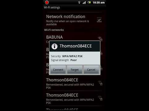 how to break wifi password on android