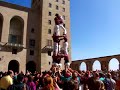 colla jove de castellers de sitges a montserrat 
