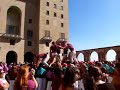 colla jove de castellers de sitges a montserrat 