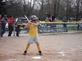 Regan has a hit!