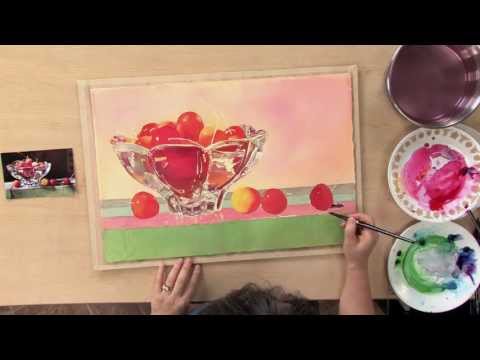 Vibrant Watercolor Techniques: Painting Glass with Soon Y. Warren