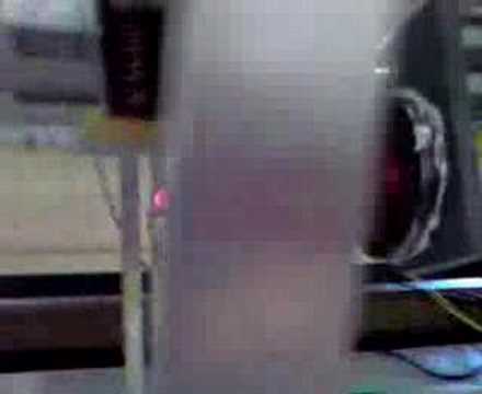 Levitating frictionless anemometer