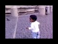on our 2nd weddingday our 14in month son playing in vatican square.