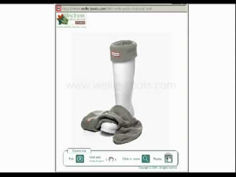 how to fasten hunter wellies