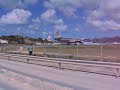 Plane takeoff  MahoBay Beach St-Marteen St-Maarten St-Martin