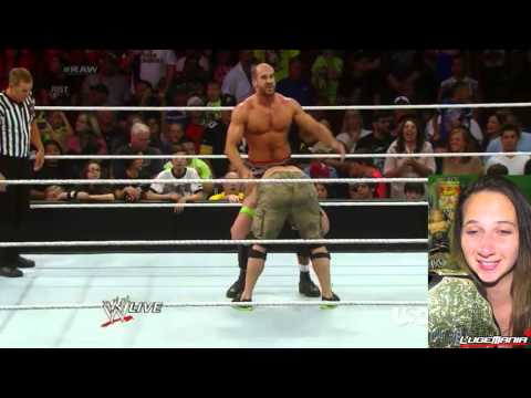 WWE Raw 7/28/14 John Cena vs Cesaro Live Commentary