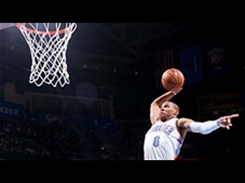 Russell Westbrook Rocks the Rim