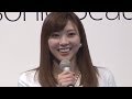 山岸舞彩「私も気になる」男性の身だしなみを語る！「Panasonic Beauty」男性美容新製品発表会(1)