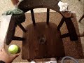 Tennis ball through glass Tennis ball through glass