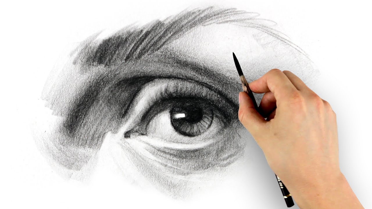 eyes drawing tutorial