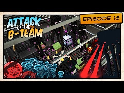Minecraft - Attack of the B-Team! Upgrades and Sparring with ChimneySwift! - E15