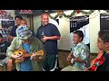 Performance by Koaloha Ukulele owner Alvin Okami and his crew, plus Pali Ka'aihue & Herb Ohta, Jr. They performed 