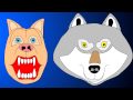 Dog and Wolf Singing Duet Animated Wild Pets Lip Sync Original Music Tune Song Full Lyrics Subtitles