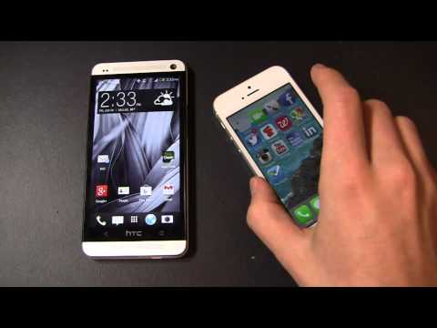 HTC One vs. iPhone 5 Dogfight Part 1