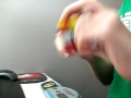 me solveing a rbiks cube in 2:30 mintes