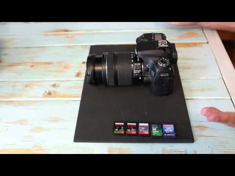 how to know sd card speed