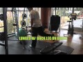 Week 9 & 10 Workouts (Gym) - Wednesday (Legs and Shoulders)