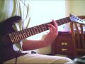 Me improvising a simple Guitar solo (Fast Blues)