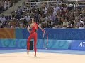 Olympic games Athens 2004 - Aliya Yussupova KAZ hoop final Olympic games Athens 2004 - Aliya Yussupova KAZ hoop final